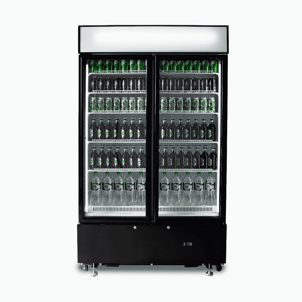 ثلاجة عرض مشروبات 2 باب CoolX
